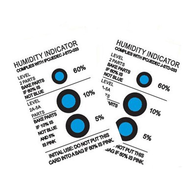 3-pisteinen kobolttidikloriditon kosteusilmaisinkortti